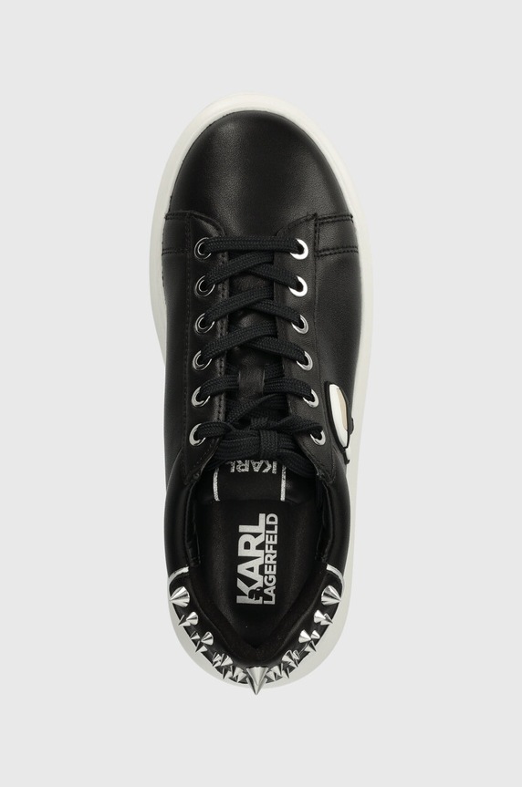Kožené tenisky Karl Lagerfeld KAPRI černá KL62529N.000