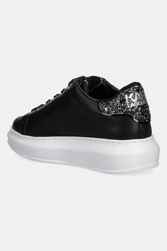 Obuća Kožne tenisice Karl Lagerfeld KAPRI KL62510G.00S crna
