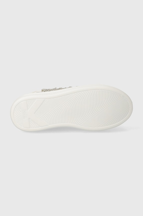 Karl Lagerfeld bőr sportcipő KAPRI KL62510G.01S fehér