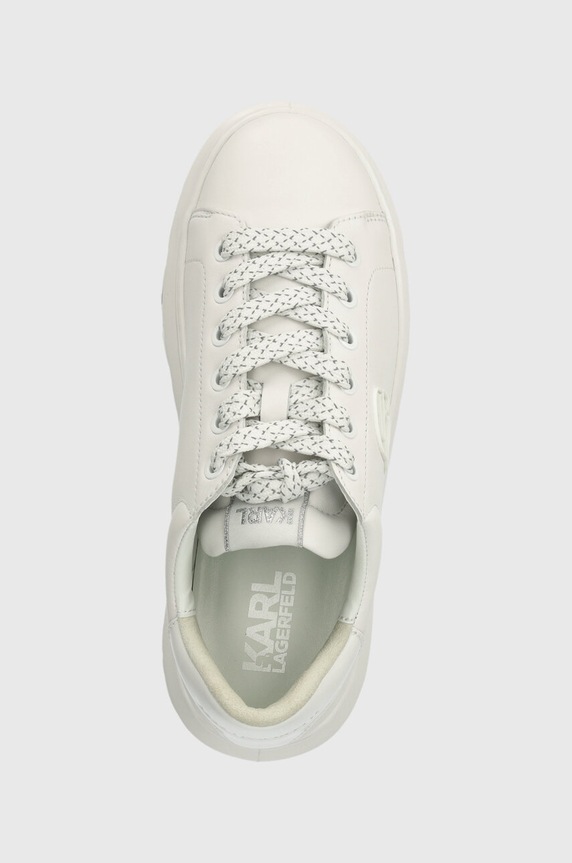 Karl Lagerfeld sneakersy skórzane KAPRI KITE biały KL64530N.011