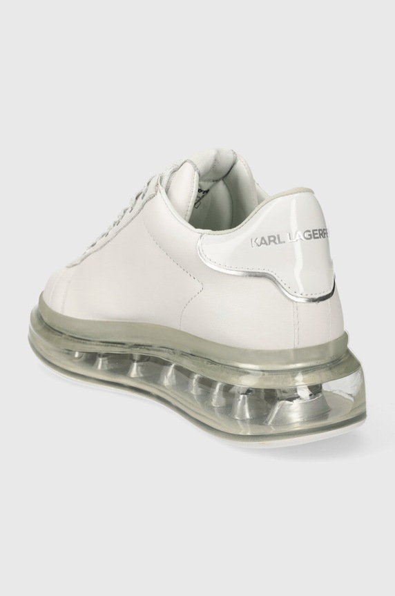 Obutev Usnjene superge Karl Lagerfeld KAPRI KUSHION KL62630N.01S bela