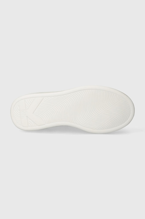 Usnjene superge Karl Lagerfeld KAPRI KUSHION KL62630N.01S bela