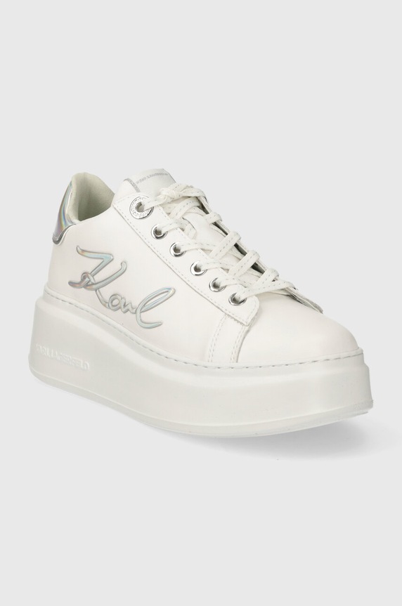 Kožené tenisky Karl Lagerfeld ANAKAPRI KL63510A.01S biela SS24