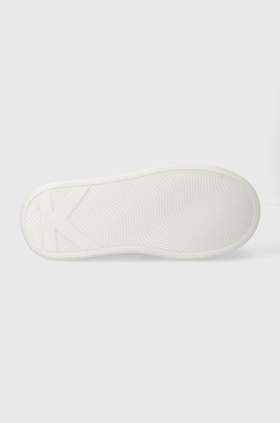 Karl Lagerfeld sneakersy skórzane ANAKAPRI KL63510A.01G biały