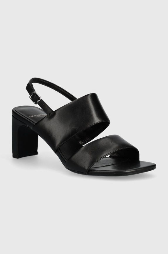 Vagabond Shoemakers bőr szandál LUISA magas fekete 5712.001.20