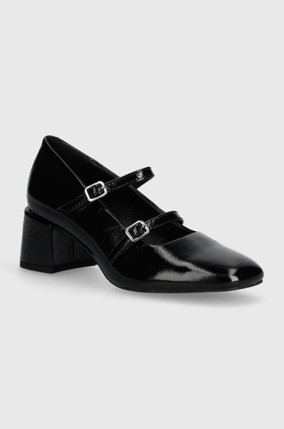 Δερμάτινες γόβες Vagabond Shoemakers ADISON χοντρό τακούνι μαύρο 5739.160.20