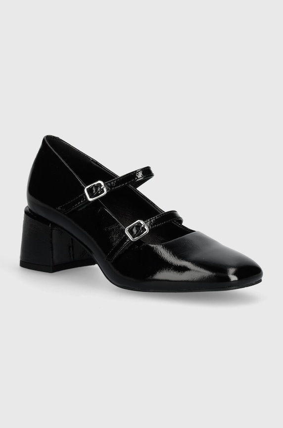 Δερμάτινες γόβες Vagabond Shoemakers ADISON χοντρό τακούνι μαύρο 5739.160.20