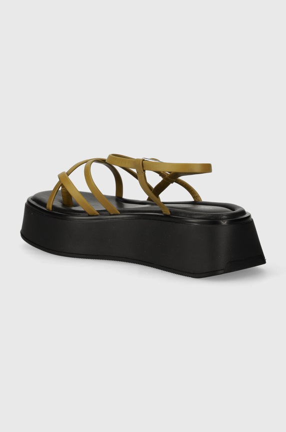 Boty Kožené sandály Vagabond Shoemakers COURTNEY 5334.701.33 zelená