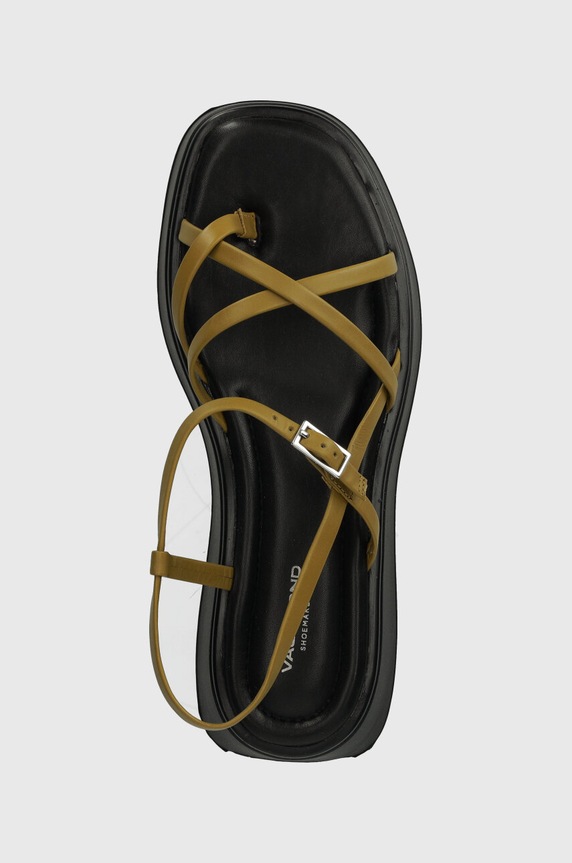 Kožené sandály Vagabond Shoemakers COURTNEY zelená 5334.701.33