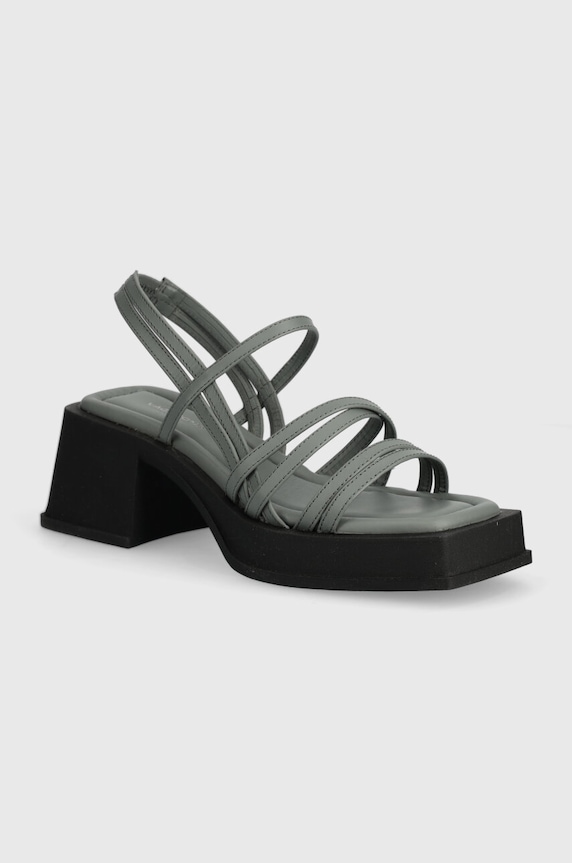 Vagabond Shoemakers sandały skórzane HENNIE słupek niebieski 5337.101.74