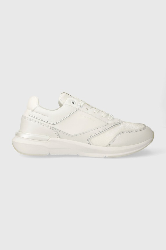 Calvin Klein sneakersy FLEXI RUNNER - PEARLIZED imitacja skóry licowej biały HW0HW02041