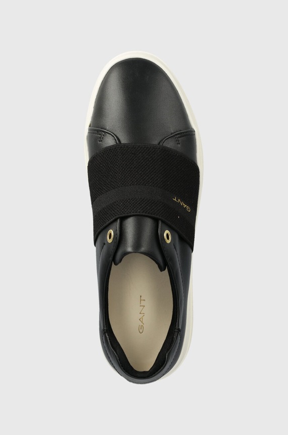 Δερμάτινα sneakers Gant Avona μαύρο 28531450.G00