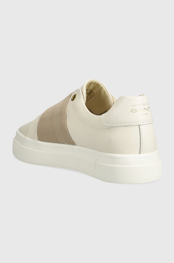 Παπούτσια Δερμάτινα sneakers Gant Avona 28531450.G125 μπεζ