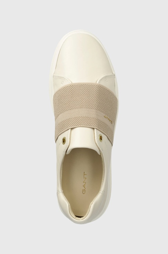Δερμάτινα sneakers Gant Avona μπεζ 28531450.G125