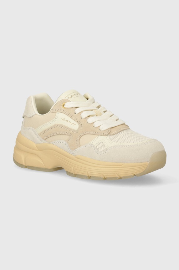 Sneakers Gant Neuwill υφασμάτινο μπεζ 28533525.G125