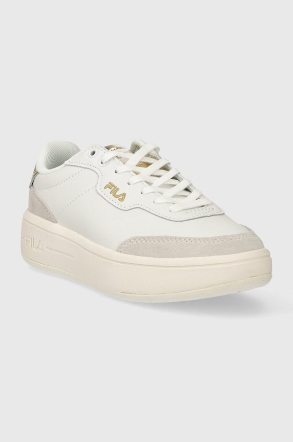 Kožené tenisky Fila PREMIUM FFW0336 biela SS24