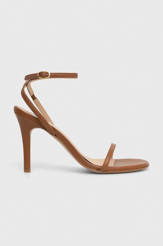 Alohas sandale de piele Otis subțire maro S100138.03