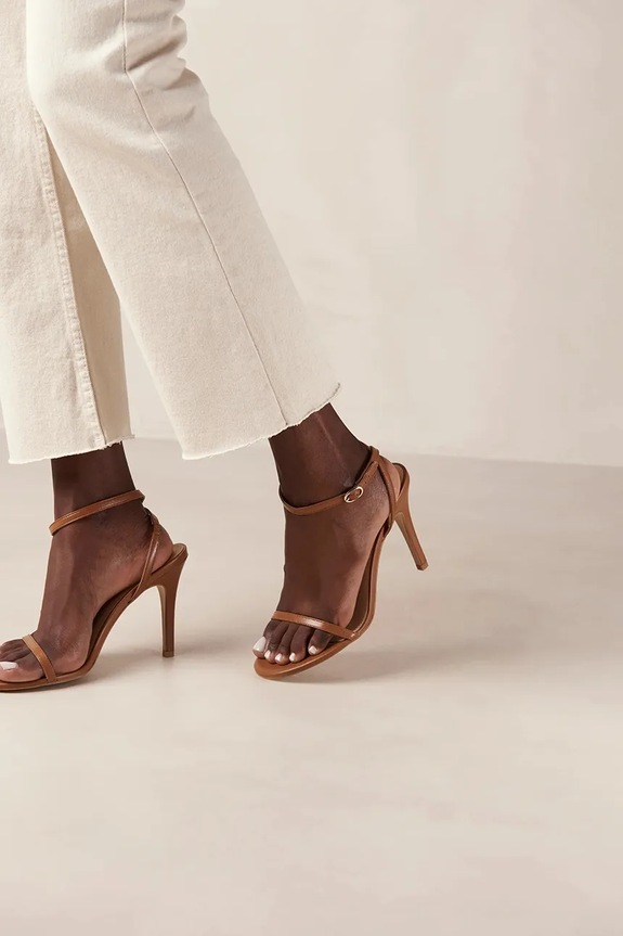 Alohas sandale de piele Otis maro S100138.03