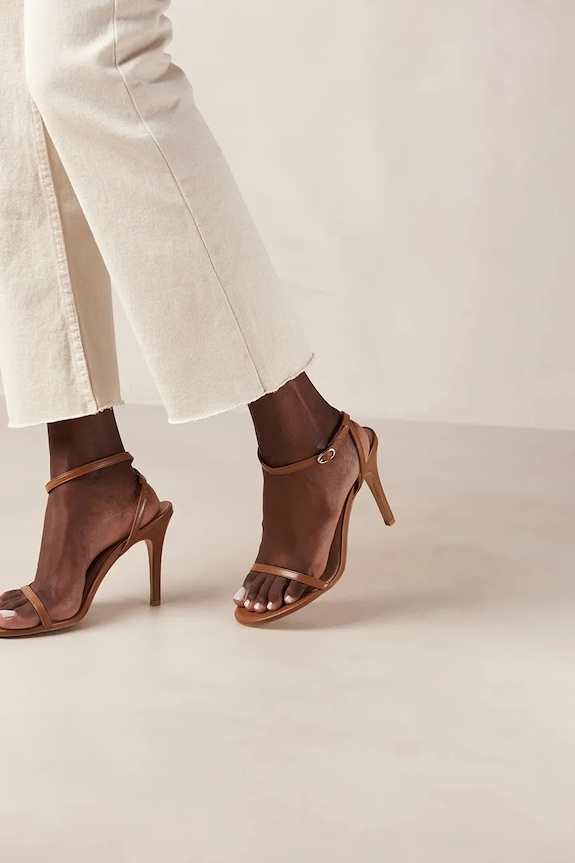 Alohas sandale de piele Otis maro S100138.03