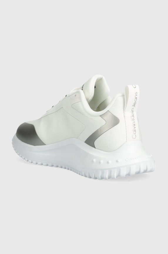 Obuća Tenisice Calvin Klein Jeans EVA RUNNER LOW LACE MIX ML WN YW0YW01442 bijela
