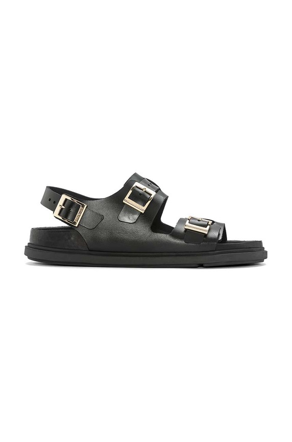 Kožené sandály Birkenstock Cannes přírodní kůže černá 1023955