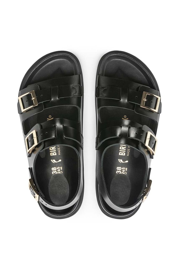 Kožené sandály Birkenstock Cannes 1023955 černá