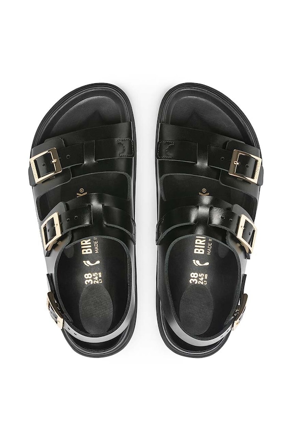 Kožené sandály Birkenstock Cannes 1023955 černá