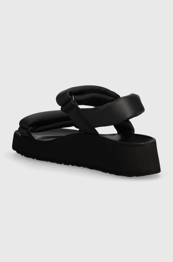 Boty Kožené sandály Birkenstock Theda 1026877 černá
