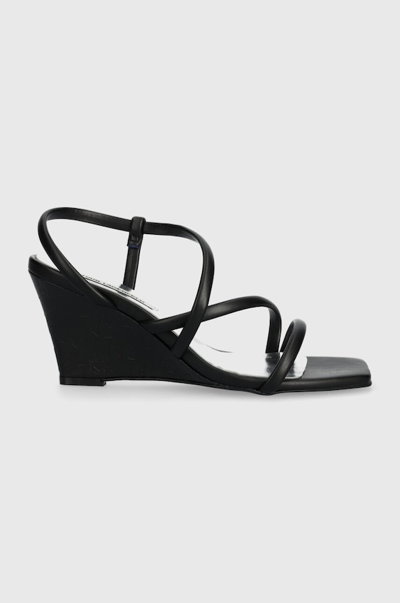 Karl Lagerfeld sandały RIALTO imitacja skóry licowej czarny KL34405.000