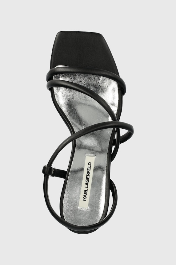 Karl Lagerfeld sandały RIALTO czarny KL34405.000