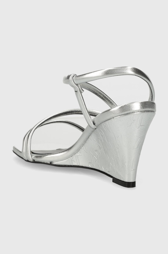 Παπούτσια Πέδιλα Karl Lagerfeld RIALTO KL34405.1SL ασημί