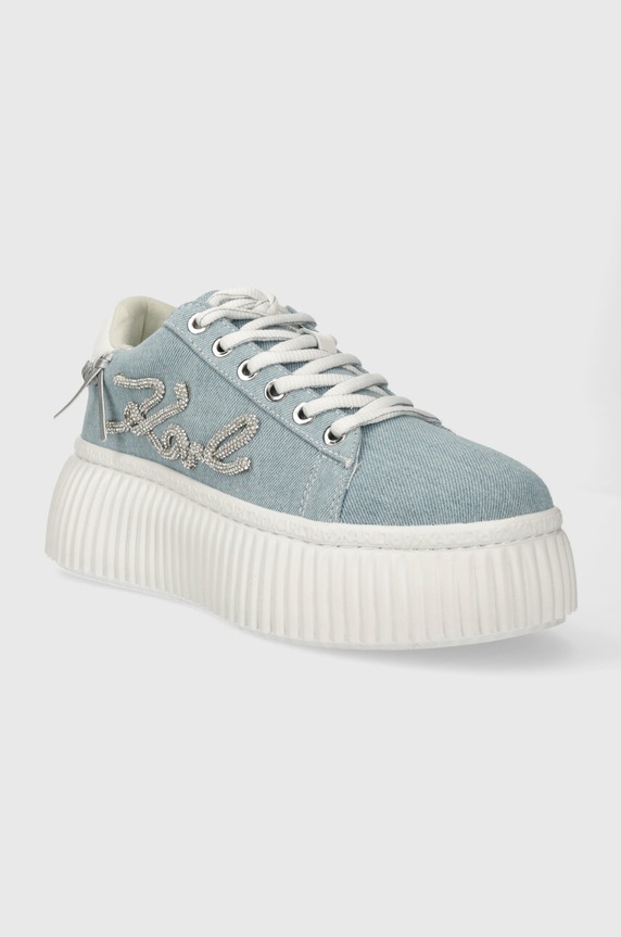Karl Lagerfeld sneakers KREEPER LO KL42372D.DLB blu SS24