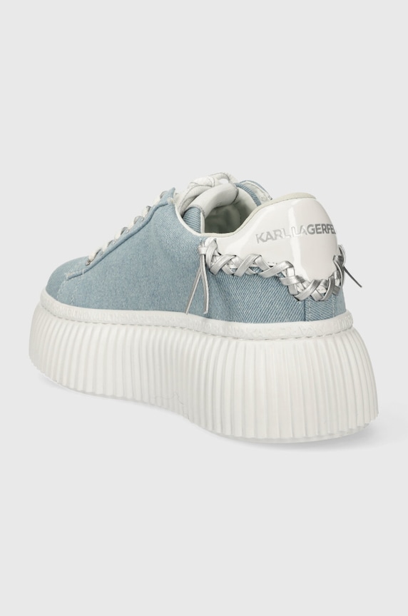 Karl Lagerfeld sneakers KREEPER LO blu KL42372D.DLB
