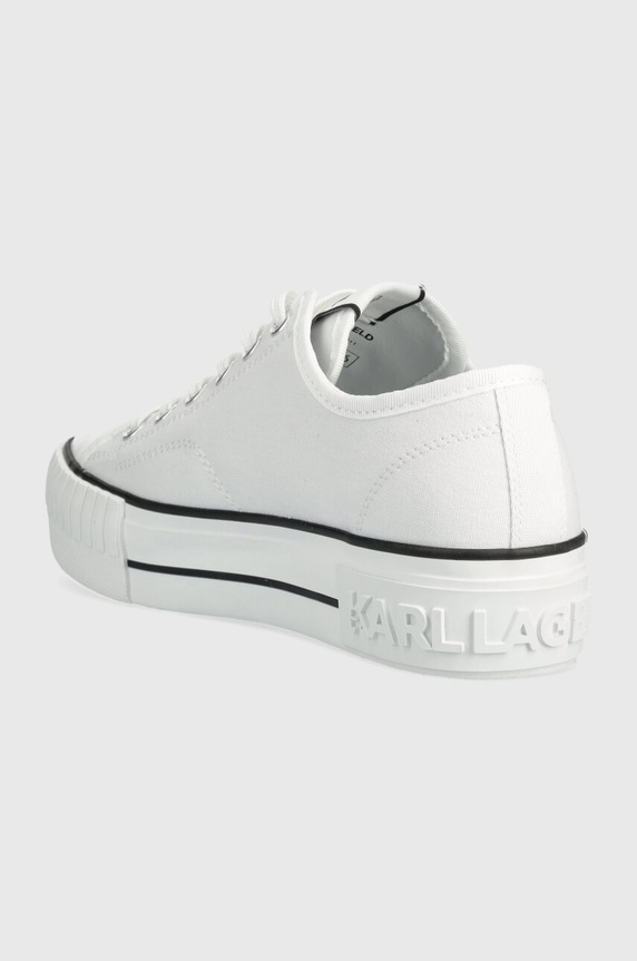 Obuwie Karl Lagerfeld tenisówki KAMPUS MAX NFT KL60424.911 biały