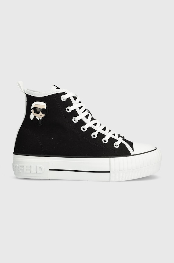 Karl Lagerfeld sportcipő KAMPUS MAX NFT platformos fekete KL60444.900