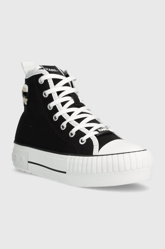 Karl Lagerfeld sportcipő KAMPUS MAX NFT KL60444.900 fekete SS24