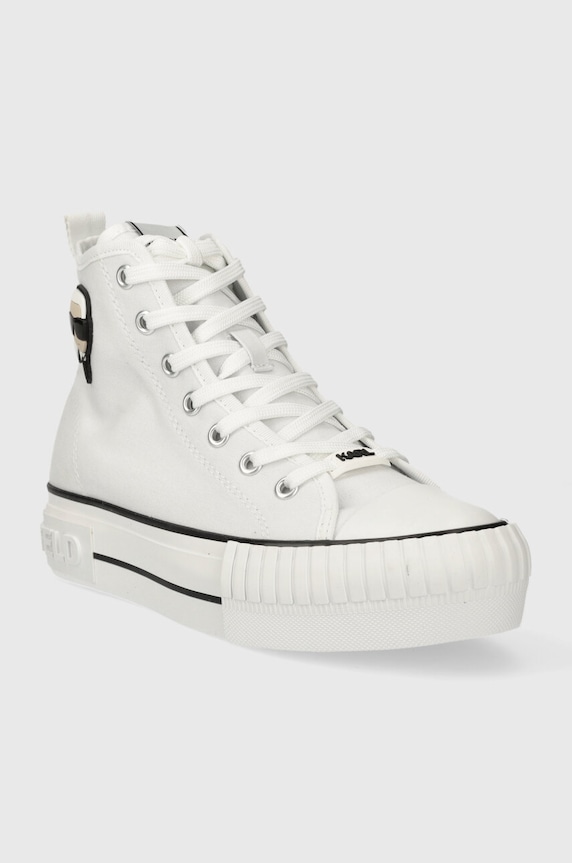 Karl Lagerfeld trampki KAMPUS MAX NFT KL60444.911 biały SS24