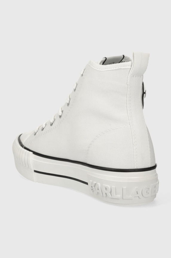 Obuwie Karl Lagerfeld trampki KAMPUS MAX NFT KL60444.911 biały