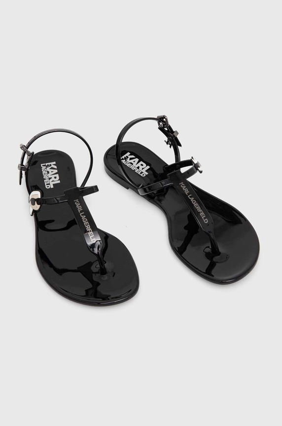 Karl Lagerfeld szandál JELLY KL80002N.V00 fekete SS26