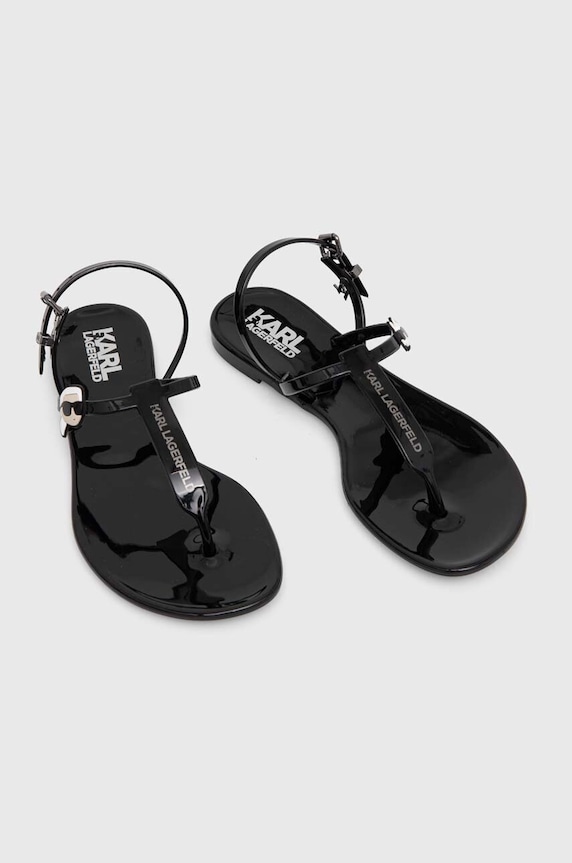 Karl Lagerfeld szandál JELLY KL80002N.V00 fekete SS26