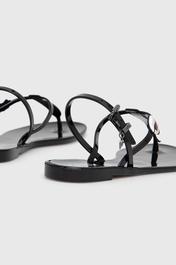 Karl Lagerfeld szandál JELLY fekete KL80002N.V00