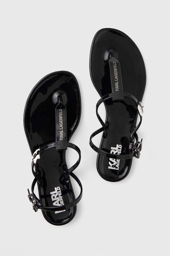 Karl Lagerfeld szandál JELLY KL80002N.V00 fekete