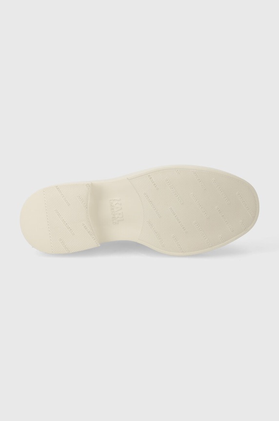 Karl Lagerfeld mokasyny skórzane MACIE KL KL41210.011 biały