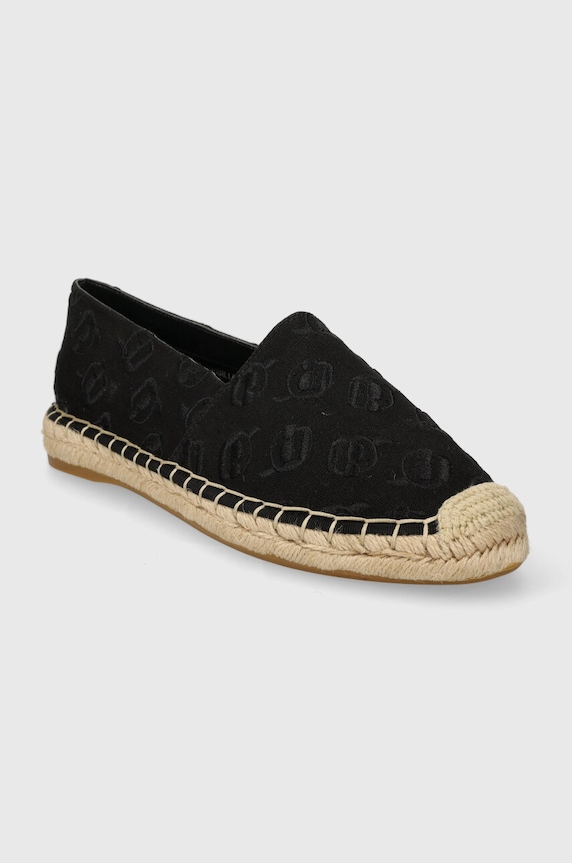 Espadrilky Karl Lagerfeld KAMINI NFT KL80124A.900 čierna SS24