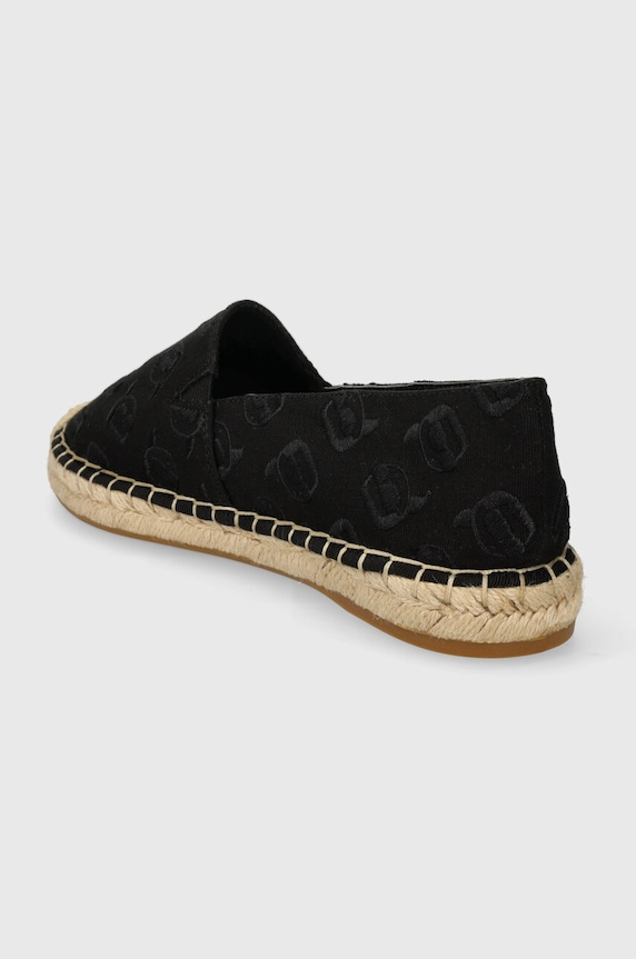 Obuv Espadrilky Karl Lagerfeld KAMINI NFT KL80124A.900 čierna
