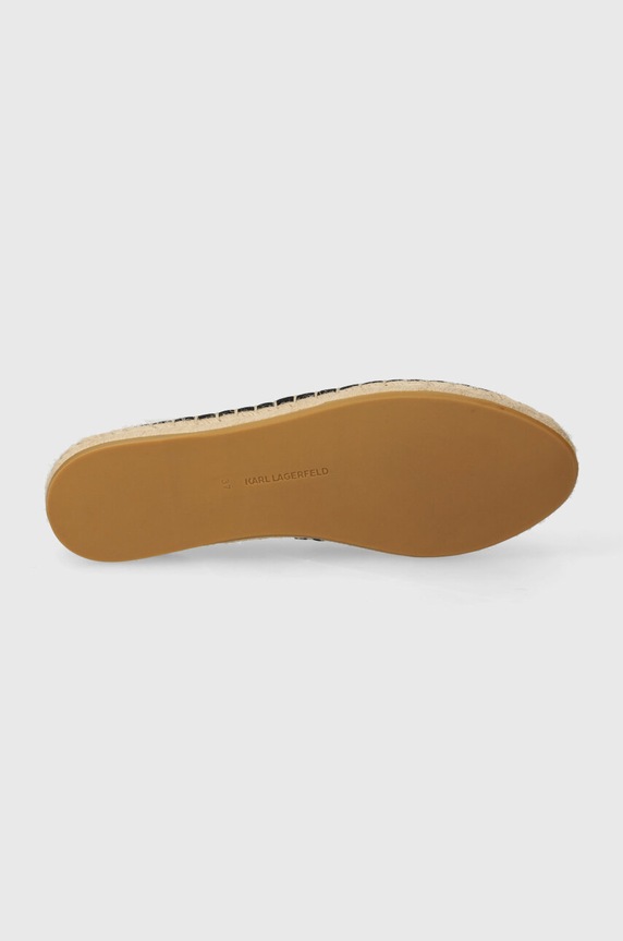 Espadrilky Karl Lagerfeld KAMINI NFT KL80124A.900 čierna
