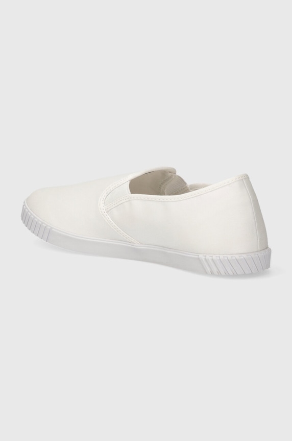 Boty Tenisky Tommy Hilfiger CANVAS SLIP-ON SNEAKER FW0FW07806 bílá