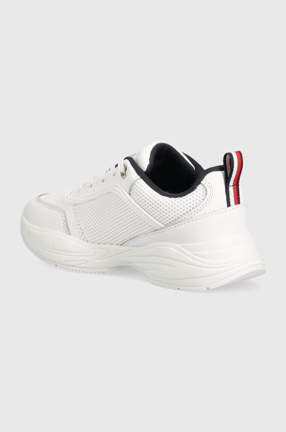 Обувки Маратонки Tommy Hilfiger CHUNKY RUNNER FW0FW07818 бял