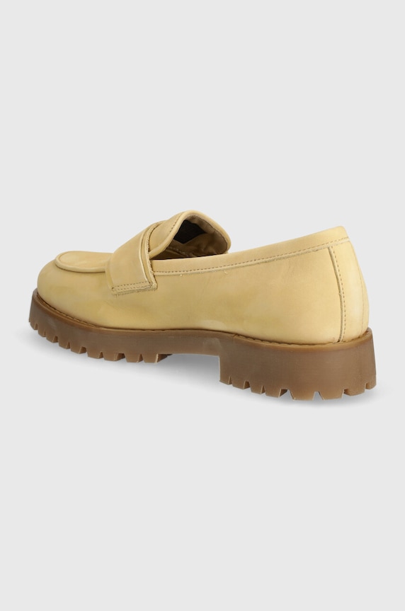 Boty Nubukové mokasíny Tommy Hilfiger CLEATED NUBUCK BOAT SHOE FW0FW08062 béžová