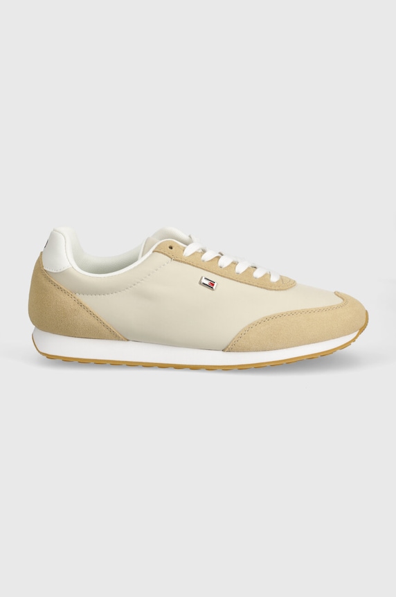Tommy Hilfiger sneakers FLAG HERITAGE RUNNER FW0FW08077 bej SS24